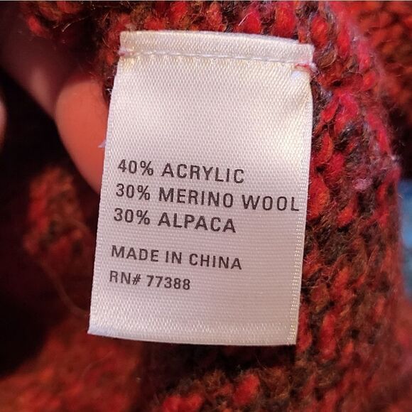 Madewell Wallace Rowboat Ombre Tonal Wool Alpaca Tunic Sweater XS - Picture 6 of 6